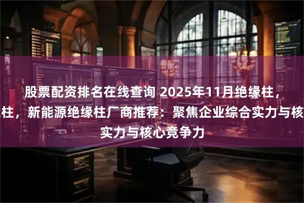 股票配资排名在线查询 2025年11月绝缘柱，低压绝缘柱，新能源绝缘柱厂商推荐：聚焦企业综合实力与核心竞争力